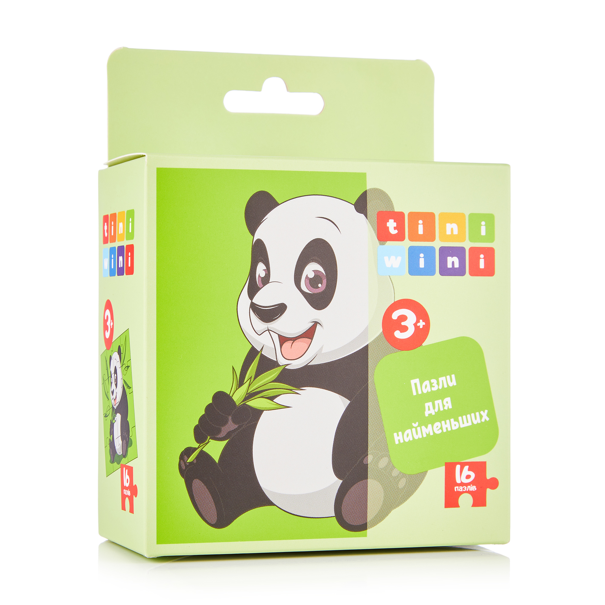 

Пазли для дітей Tini Wini Панда, 3+ років, 16 шт