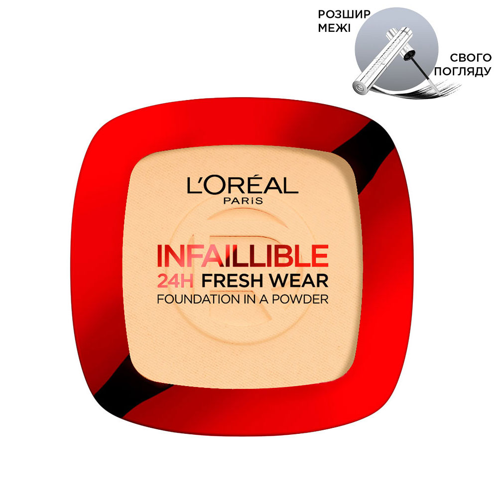 

Компактна крем-пудра для обличчя L'Oreal Paris Infaillible 40, 9 г