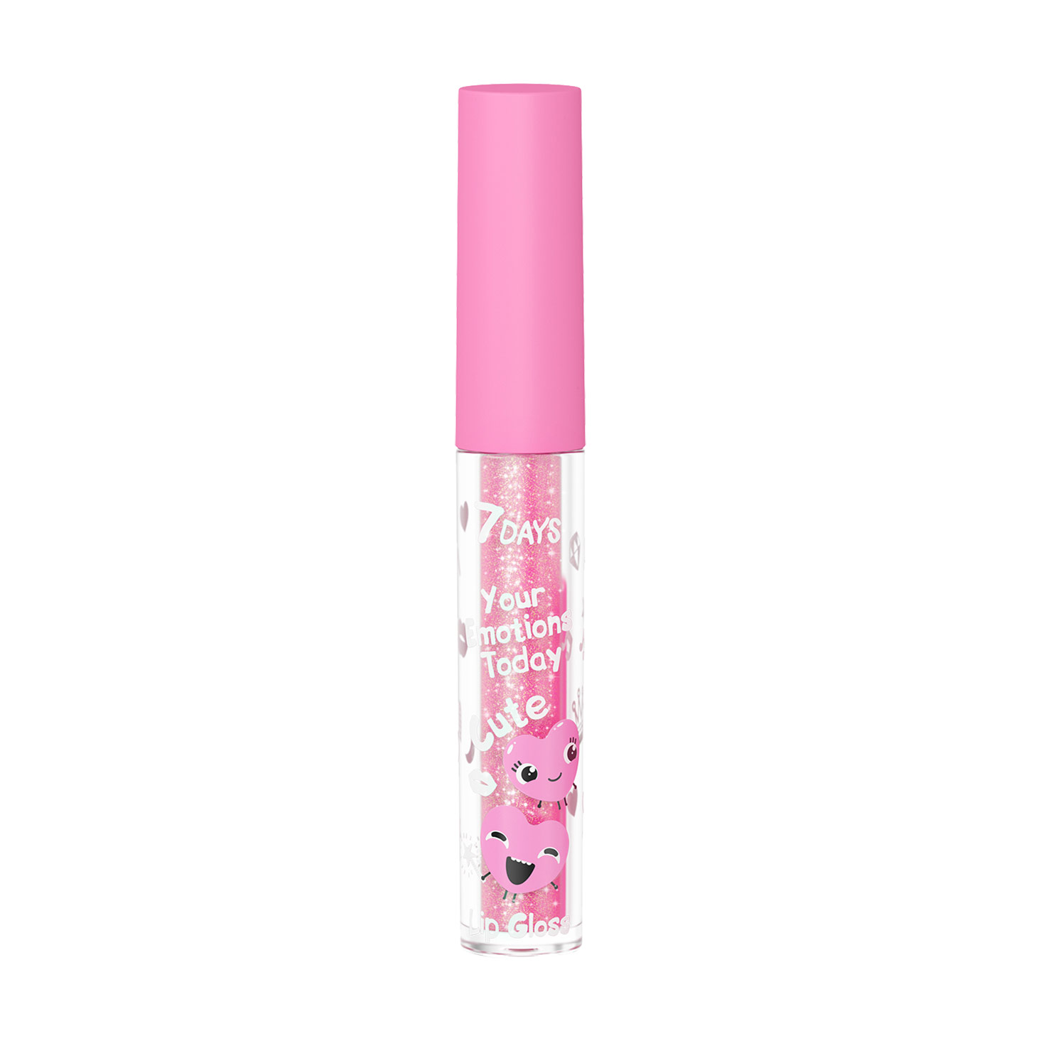 

Блиск для губ 7 Days Cute Your Emotions Today, 112 Sweet Heart, 2.5 мл