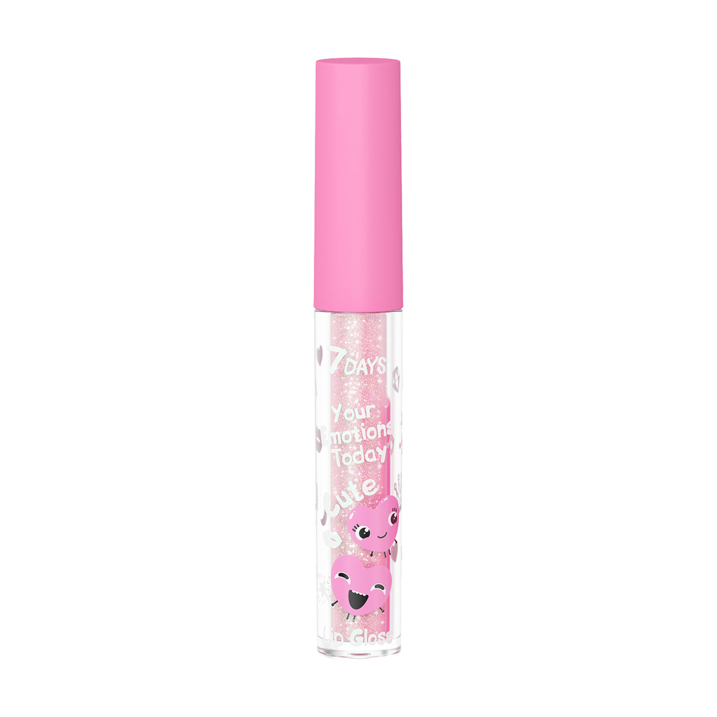 

Блиск для губ 7 Days Cute Your Emotions Today, 113 Ready To Love, 2.5 мл