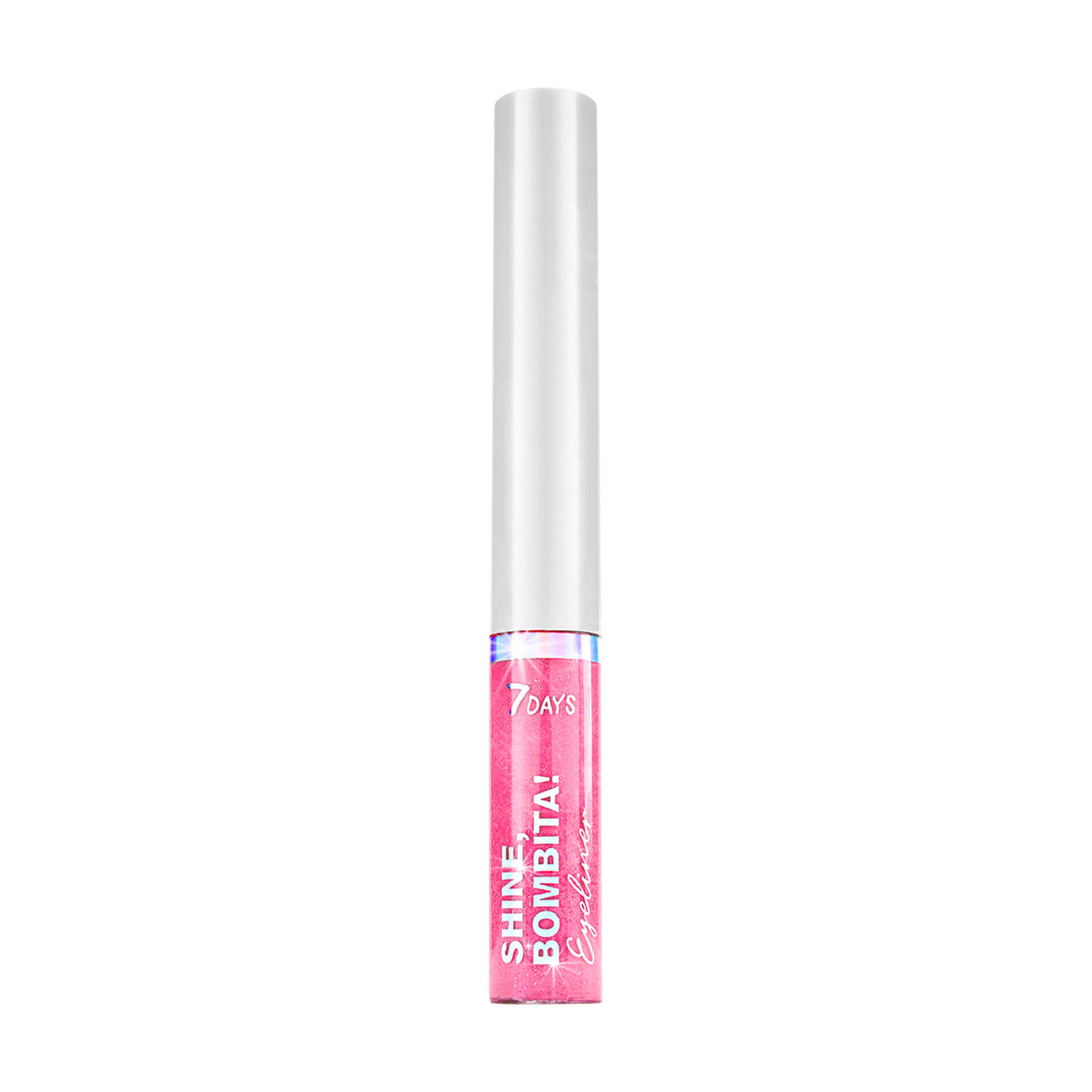 

Підводка для очей 7 Days Shine, Bombita! мерехтлива, 607 Pink Star, 4.8 мл