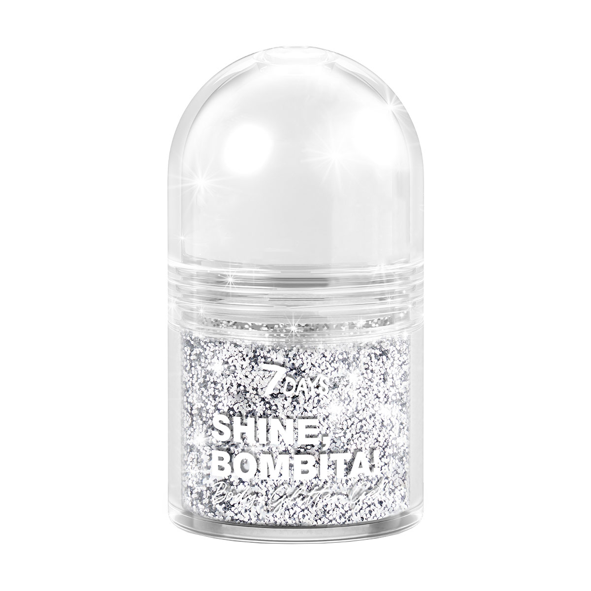 

Гель для тіла срібний 7 Days Shine, Bombita!, 801 Frozen, 20 мл