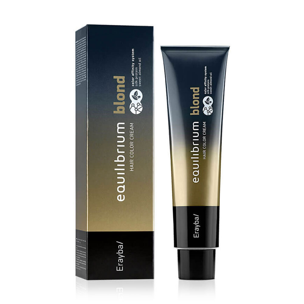 

Крем-фарба для волосся Erayba Equilibrium Blond Hair Color Cream 11/10 Попелястий світлий блондин, 120 мл