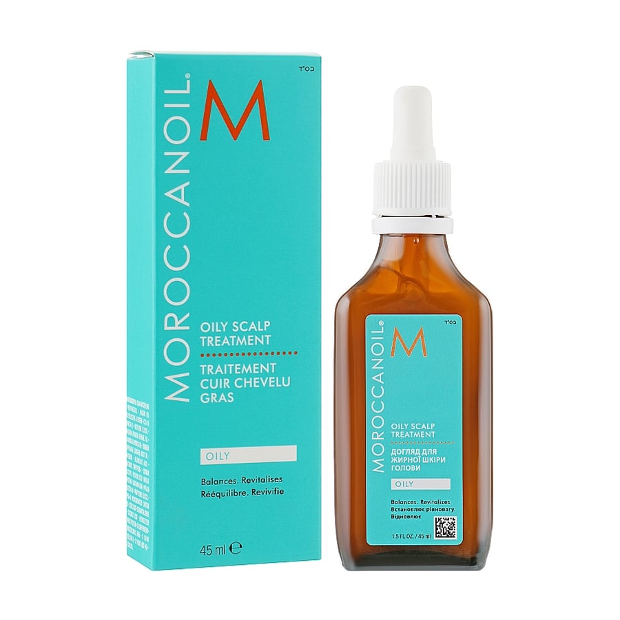 

Уцінка! Засіб для догляду за жирною шкірою голови Moroccanoil Oily Scalp Treatment, 45 мл