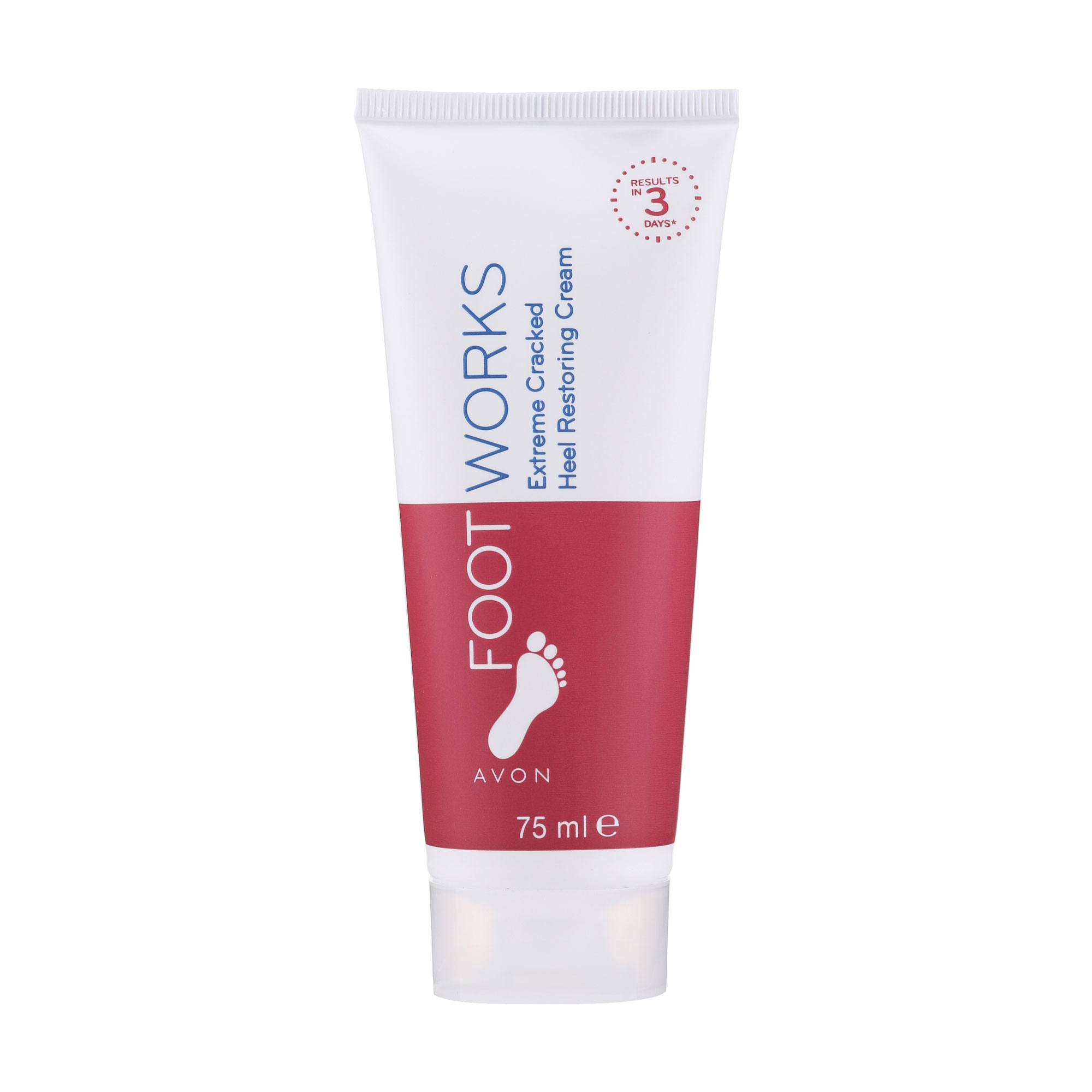 

Відновлювальний крем Avon Foot Works для потрісканої шкіри стоп, 75 мл