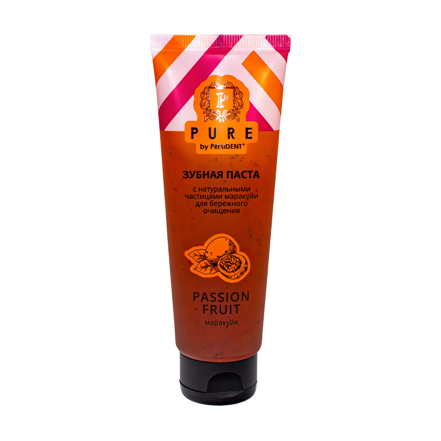 

Зубна паста Pure by President Маракуя, 100 г