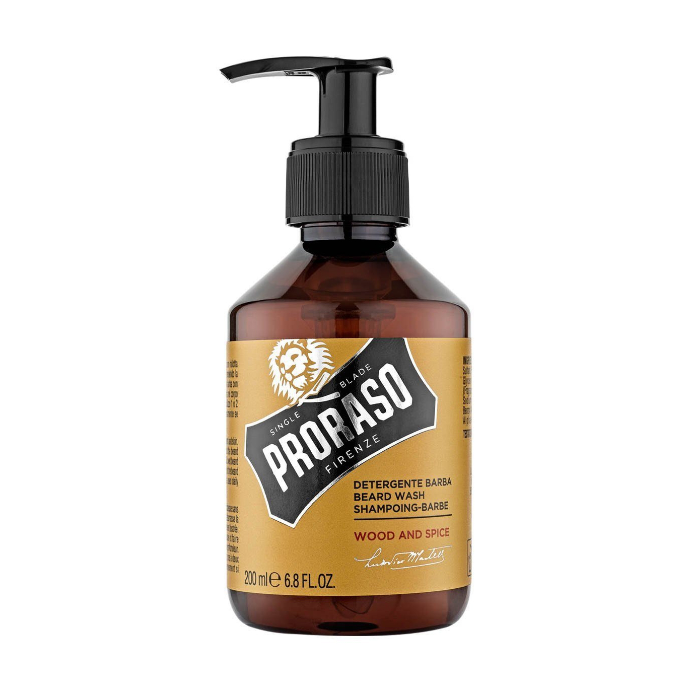 

Шампунь для бороди Proraso Wood & Spice Beard Wash, 200 мл