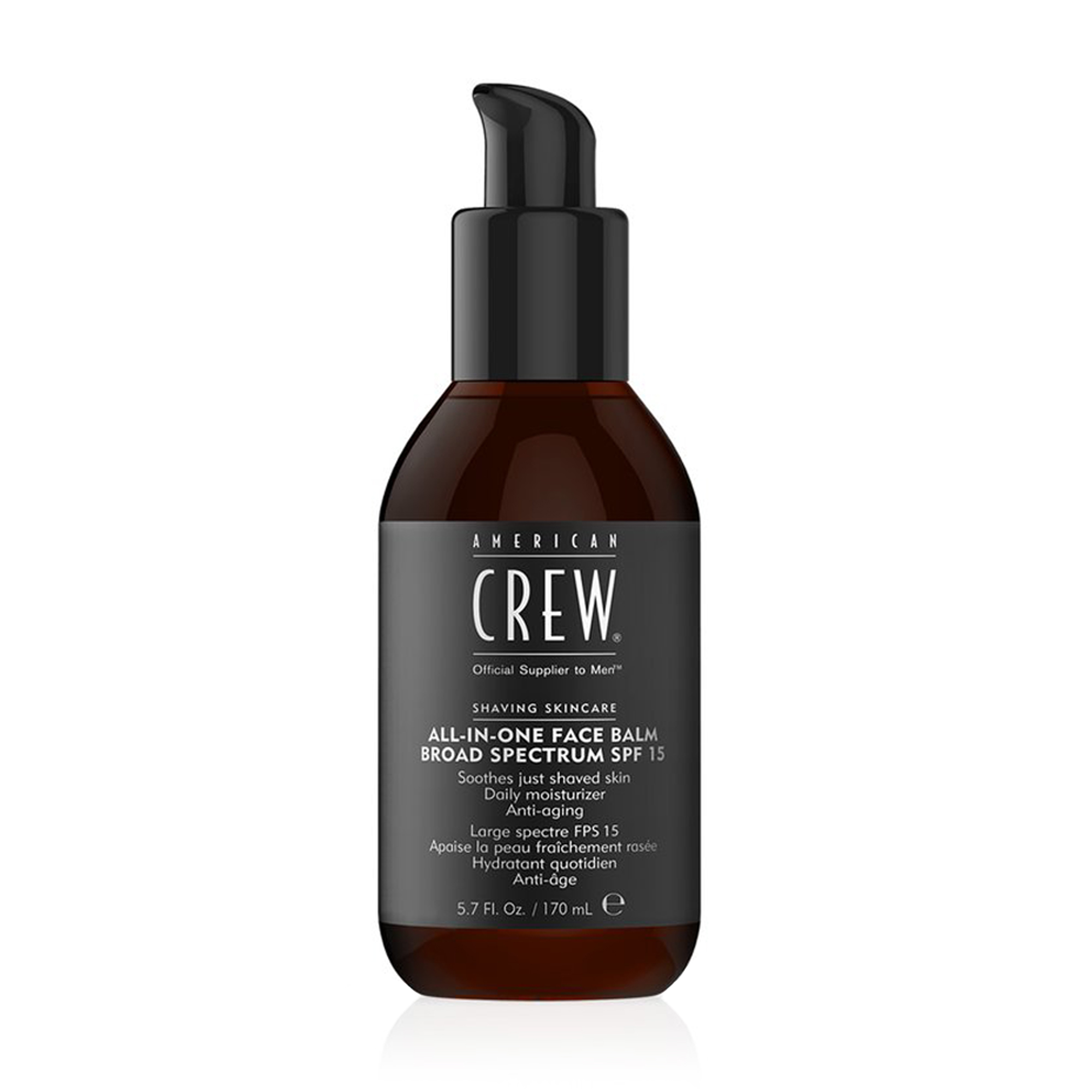 

Уцінка! Зволожувальний бальзам після гоління American Crew All-In-One Face Balm SPF 15, 170 мл