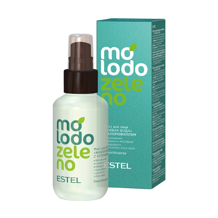 

Міст для обличчя Estel Professional Molodo Zeleno Жива вода з хлорофілом, 100 мл