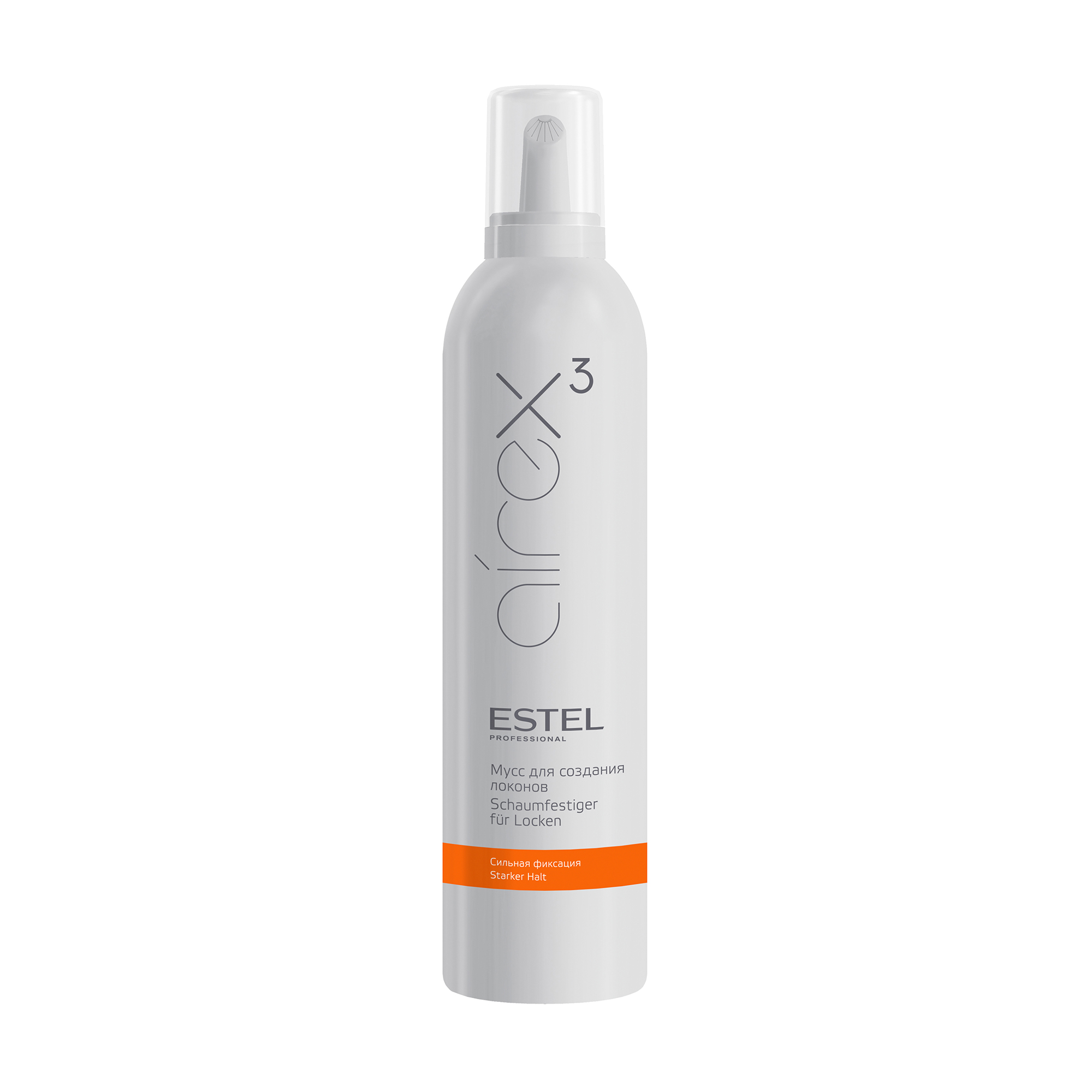 

Мус для волосся для створення локонів Estel Professional Airex Shaumfestiger fur Locken, сильна фіксація, 400 мл