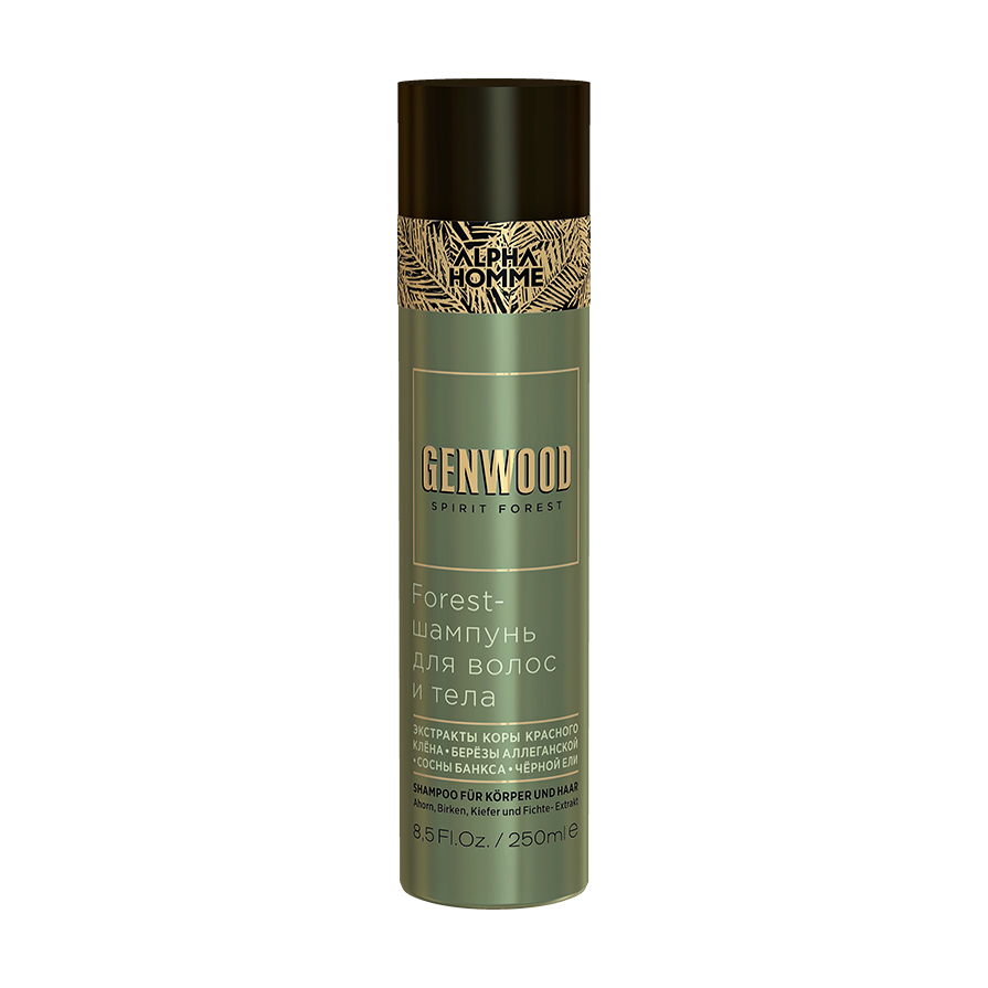 

Чоловічий шампунь для волосся та тіла Estel Professional Alpha Homme Genwood Spirit Forest Shampoo