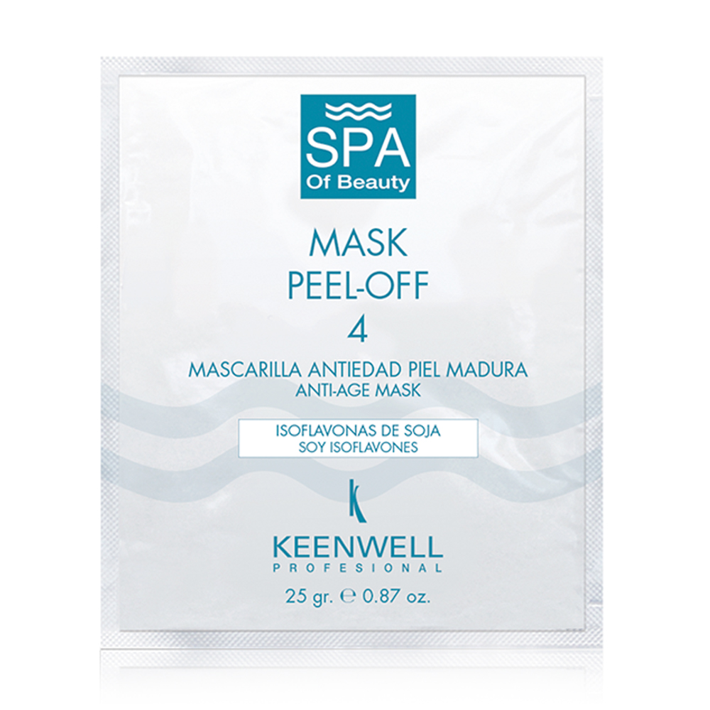 

Омолоджувальна альгінатна спа-маска для обличчя Keenwell SPA of Beauty Mask Peel-Off 4, 25 г