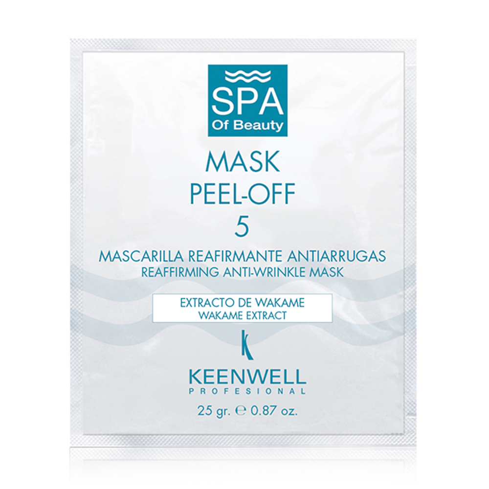 

Підтягувальна антивікова альгінатна маска для обличчя Keenwell Spa Of Beauty Peel Off Mask 5, 25 г