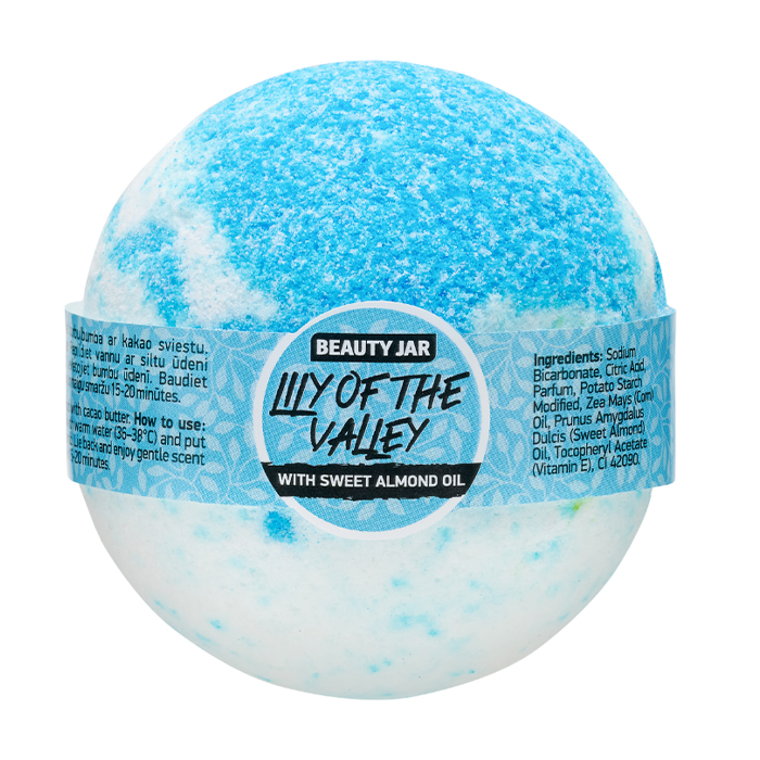 

Уцінка! Бомбочка для ванни Beauty Jar Lily Of The Valley, 150 г