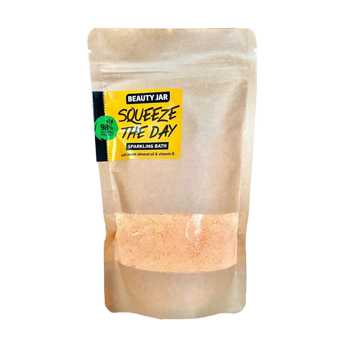 

Шипуча ванночка Beauty Jar Candy Squeeze The Day Sparkling Bath з олією солодкого мигдалю та вітаміном Е, 250 г