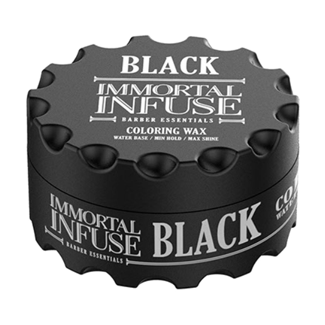 

Чорний кольоровий віск для волосся Immortal Infuse Black Coloring Wax, 100 мл
