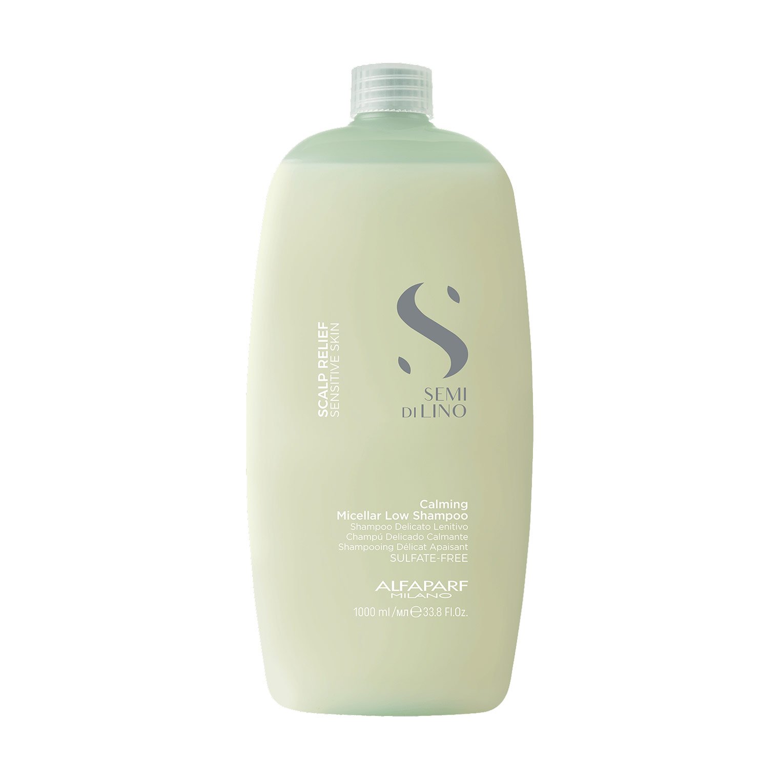 

Заспокійливий міцелярний шампунь для чутливої шкіри голови Alfaparf Scalp Calming Micellar Low Shampoo, 1 л