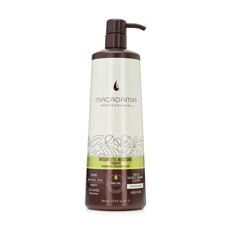 

Невагомий зволожуючий шампунь для волосся Macadamia Professional Weightless Moisture Shampoo