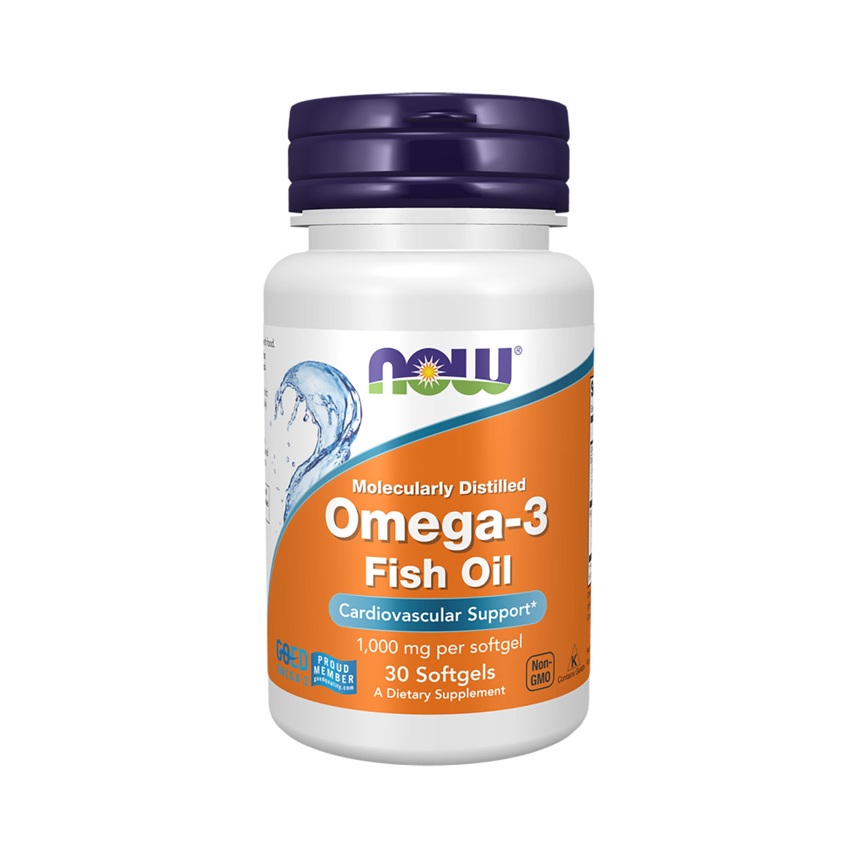 

Уцінка! Омега-3 NOW foods Omega-3, 1000 мг, 30 гелевих капсул
