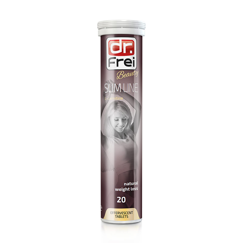 

L-Кaрнiтин Dr. Frei Slim Line L-Carnitine, 20 шипучих таблеток