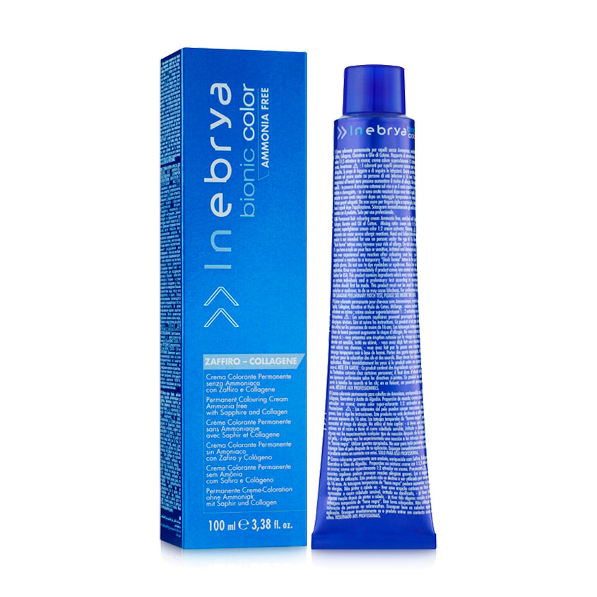 

Уцінка! Напівперманентна крем-фарба для волосся Inebrya Bionic Color 8/00 Intense Light Blonde, 100 мл