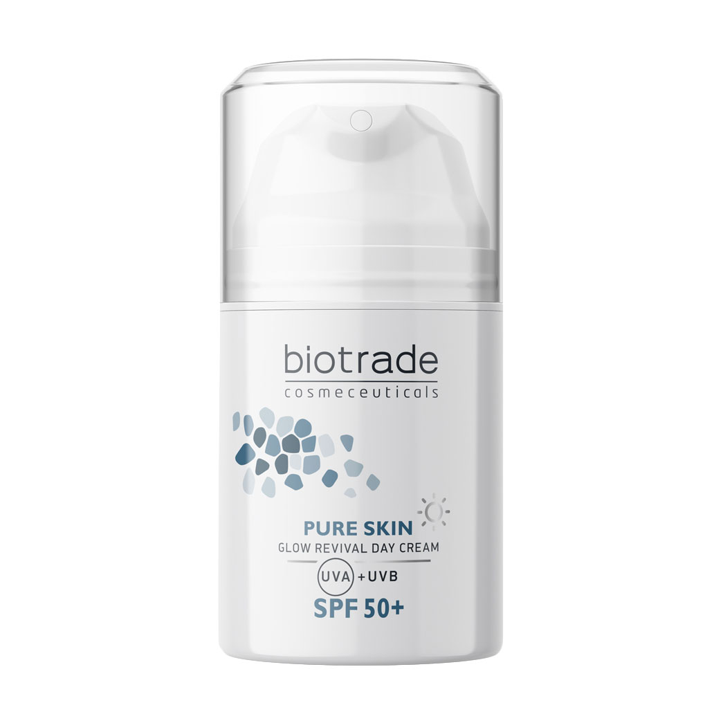 

Денний ревіталізувальний крем для обличчя Biotrade Pure Skin Day Cream SPF 50+ проти перших ознак старіння, 50 мл