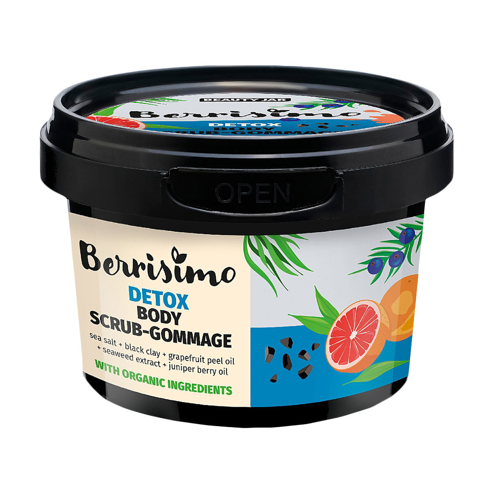 

Скраб-гомаж для тіла Beauty Jar Berrisimo Detox, 350 г