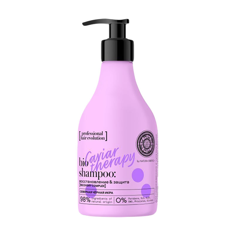 

Шампунь для волосся Natura Siberica Hair Evolution Caviar Therapy відновлення та захист, 250 мл