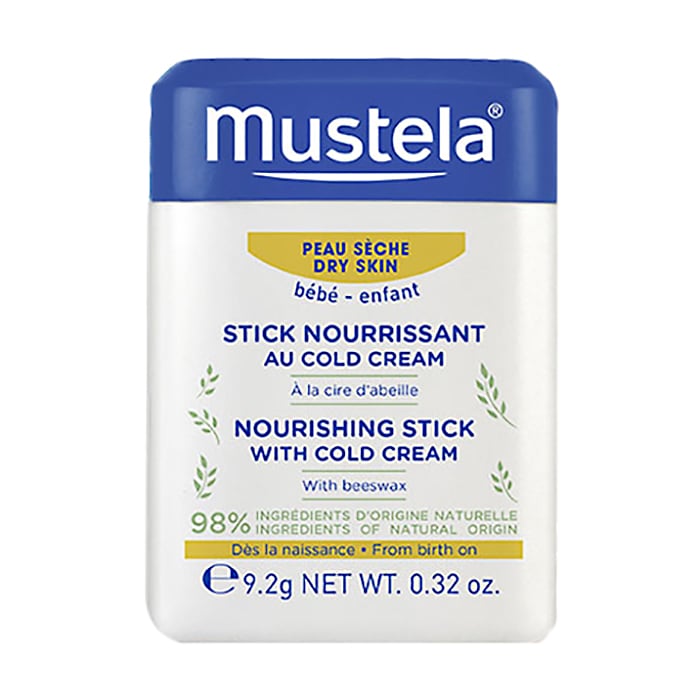 

Дитячий живильний стік для щік та губ Mustela Bebe Nourishing Stick With Cold Cream, 9.2 г