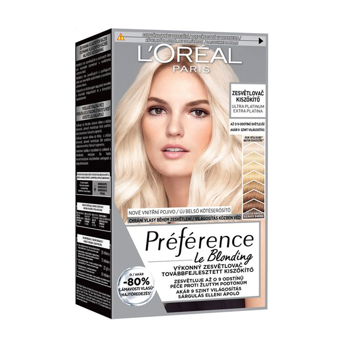 

Уцінка! Стійка фарба для волосся L'Oreal Paris Preference Ультраплатиновий, 174 мл