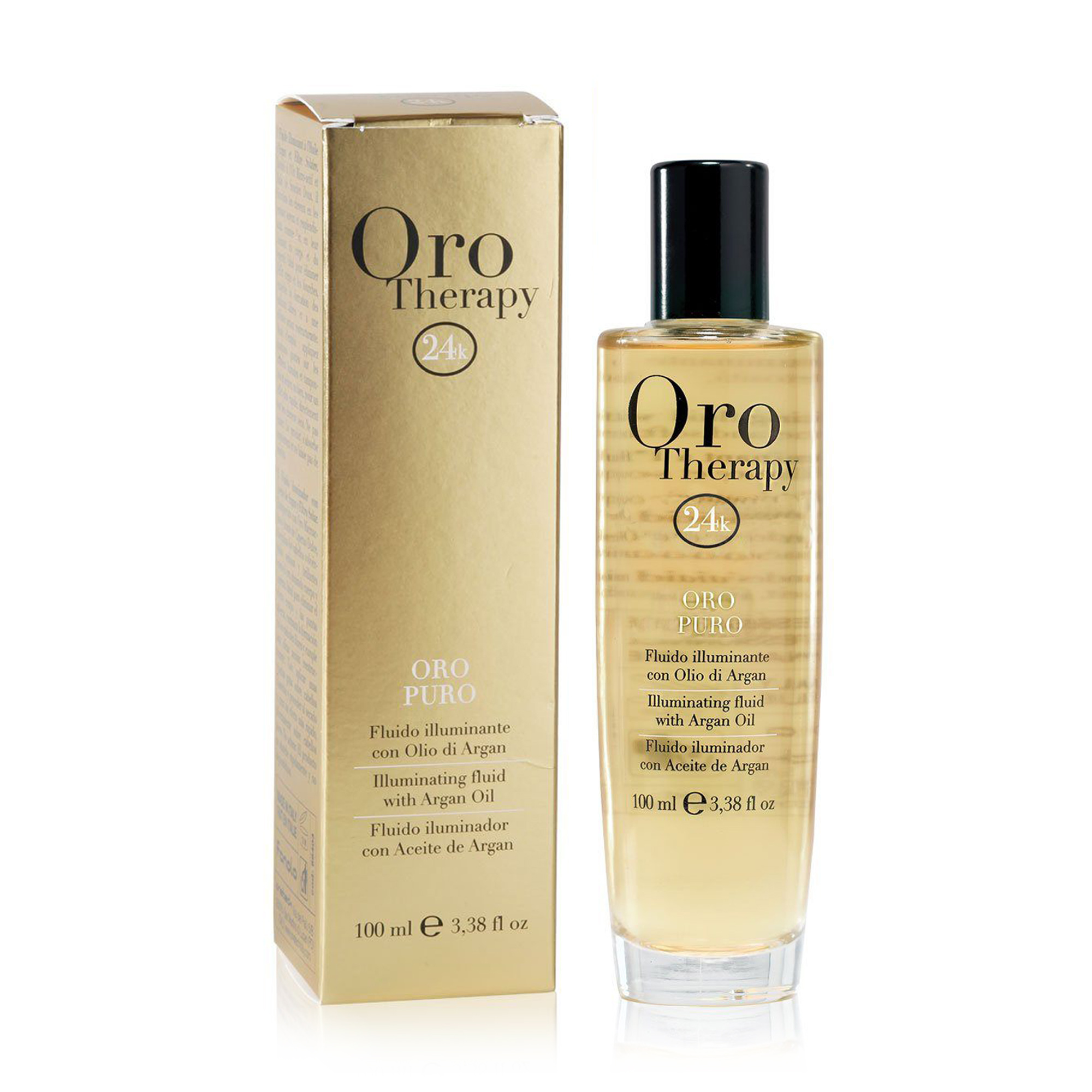 

Уцінка! Флюїд для реконструкції волосся з золотом Fanola Oro Therapy Illuminating Fluid, 100 мл
