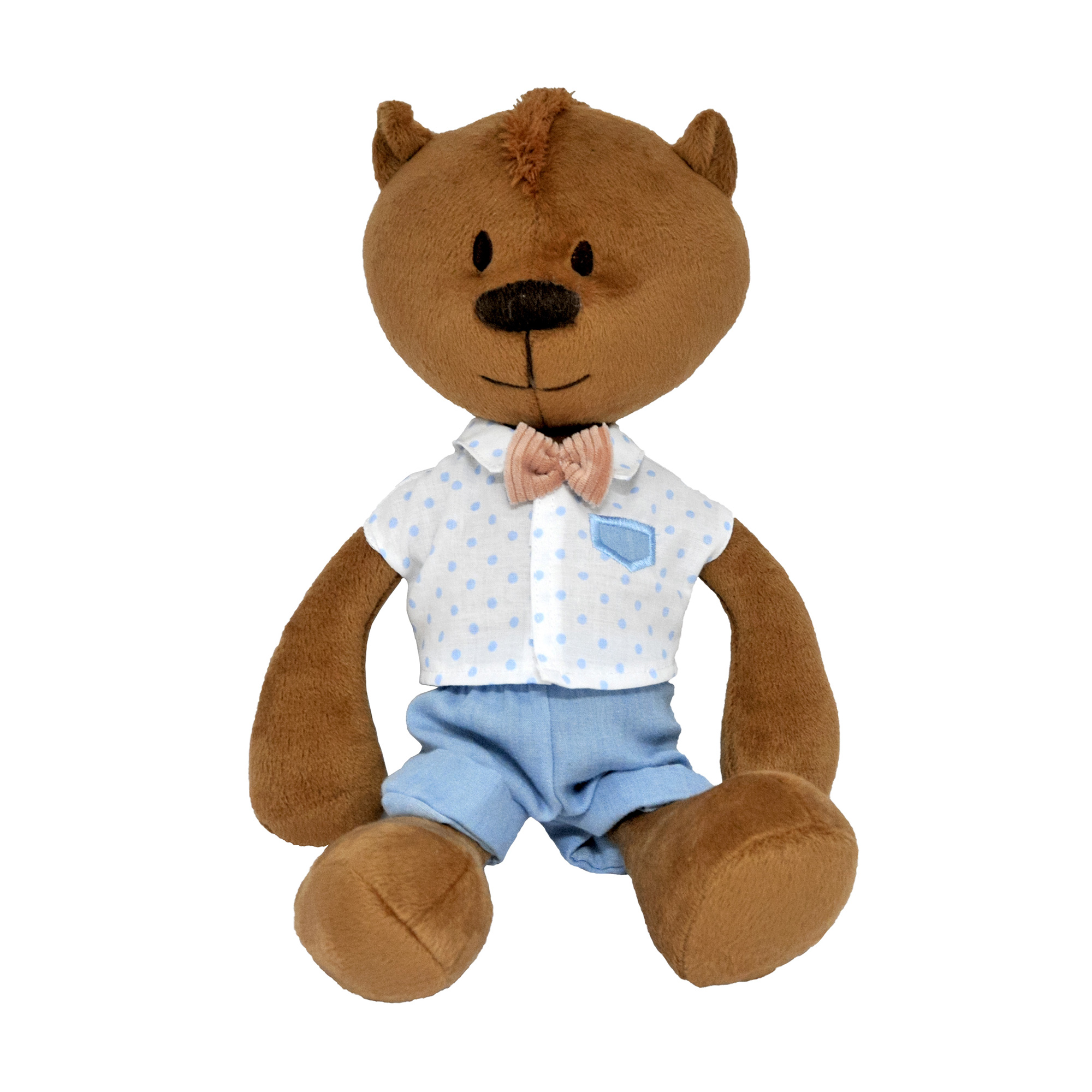 

М'яка іграшка Tigres Ведмедик Адріан, від 3 років, 40 см (ВЕ-0215)