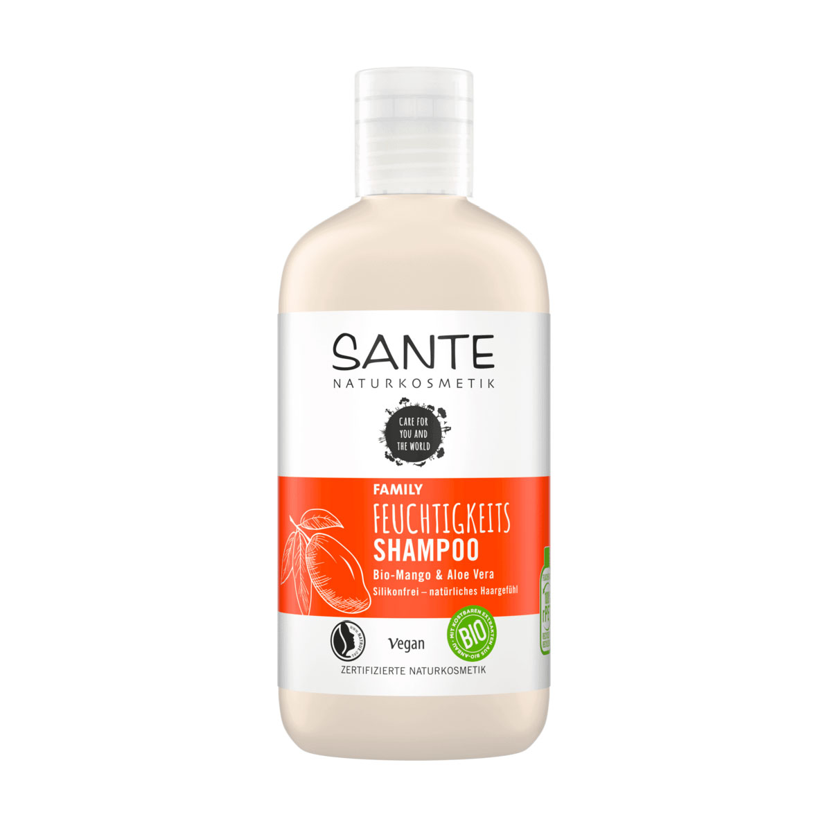 

Біошампунь для всієї родини зволожувальний Sante Family Moisturising Shampoo Манго и алое