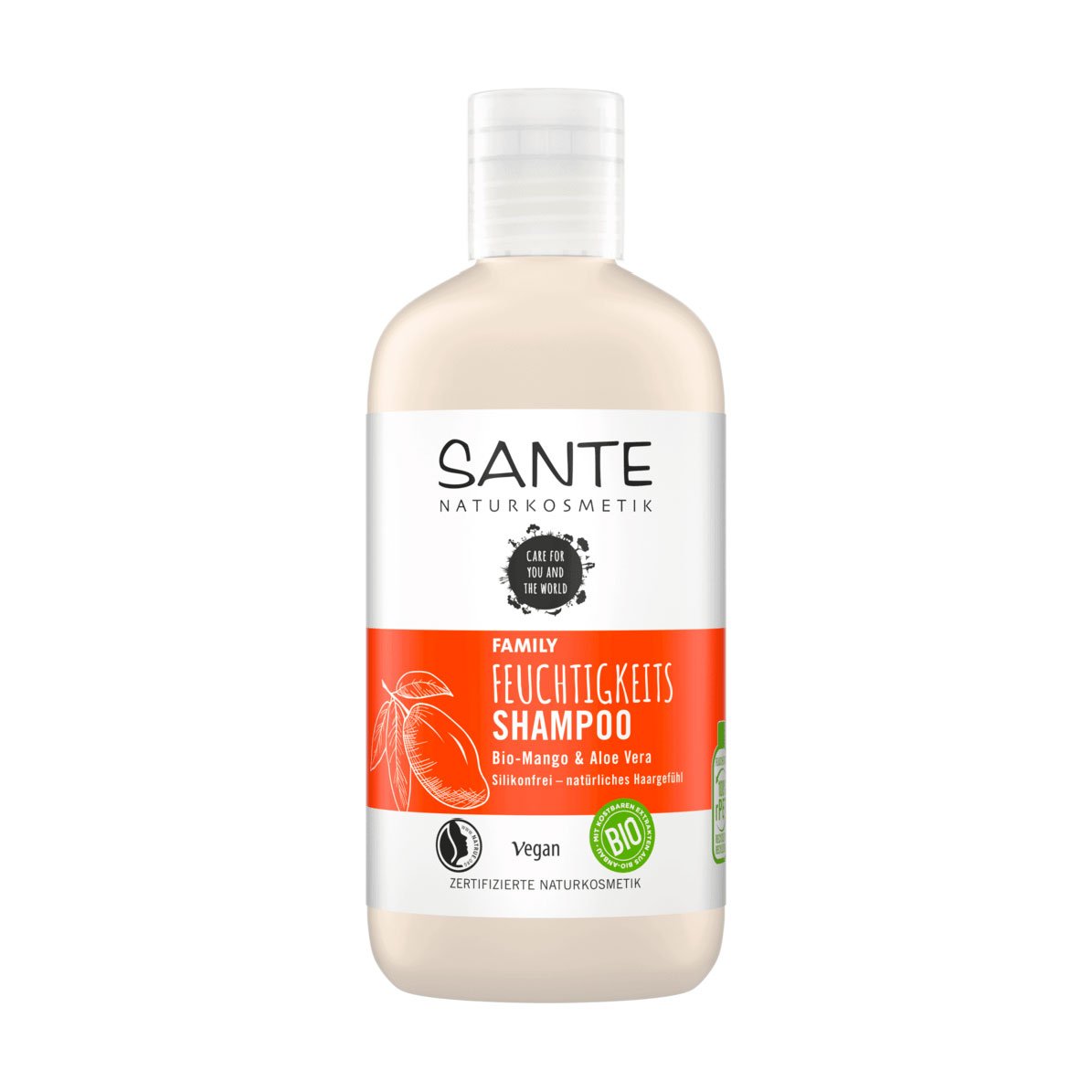 

Зволожувальний біошампунь для всієї родини Sante Family Moisturising Shampoo Манго та алое, 250 мл