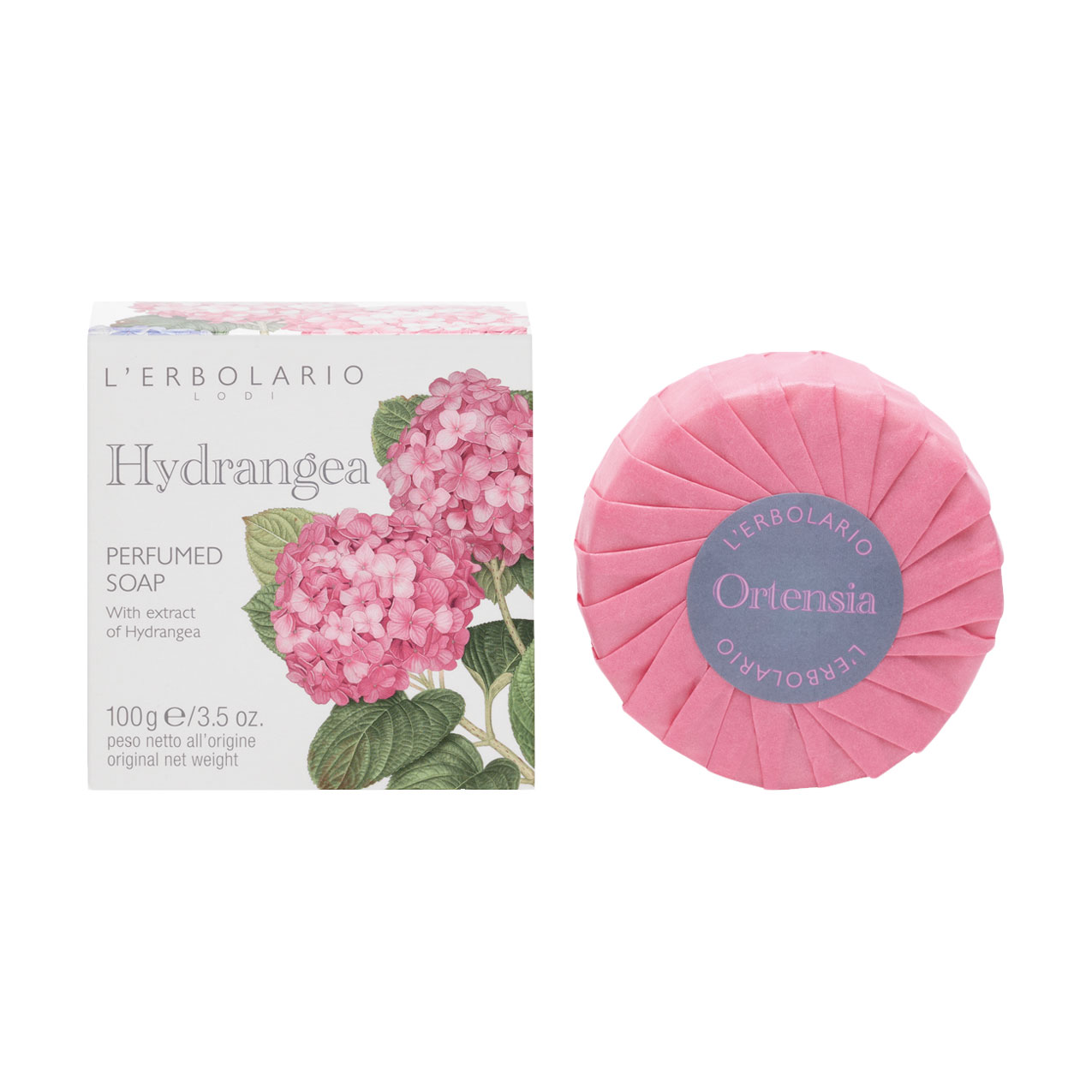 

Уцінка! Ароматизоване мило L'Erbolario Ortensia Гортензія, 100 г