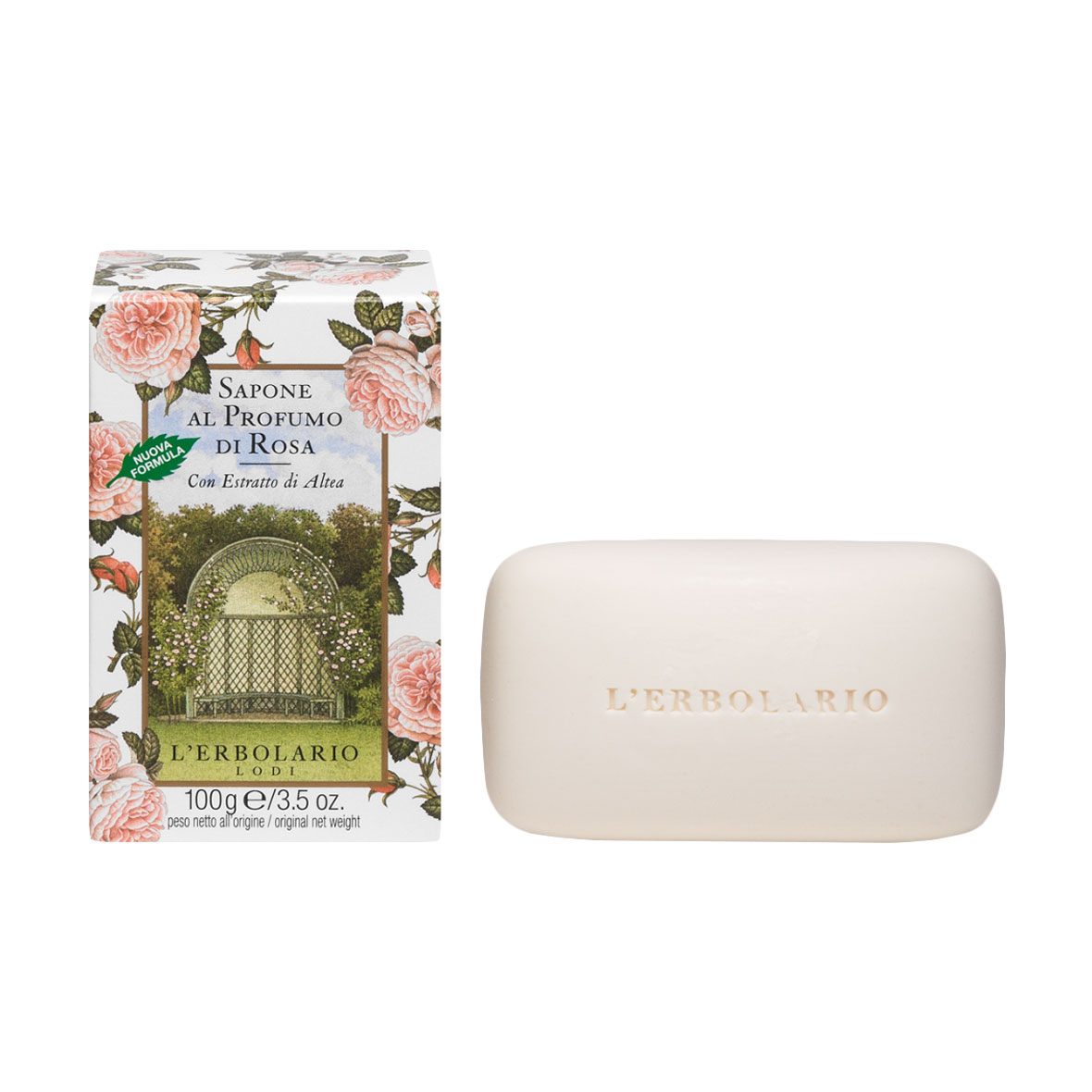 

Уцінка! Ароматизоване мило L'Erbolario Rosa Троянда, 100 г