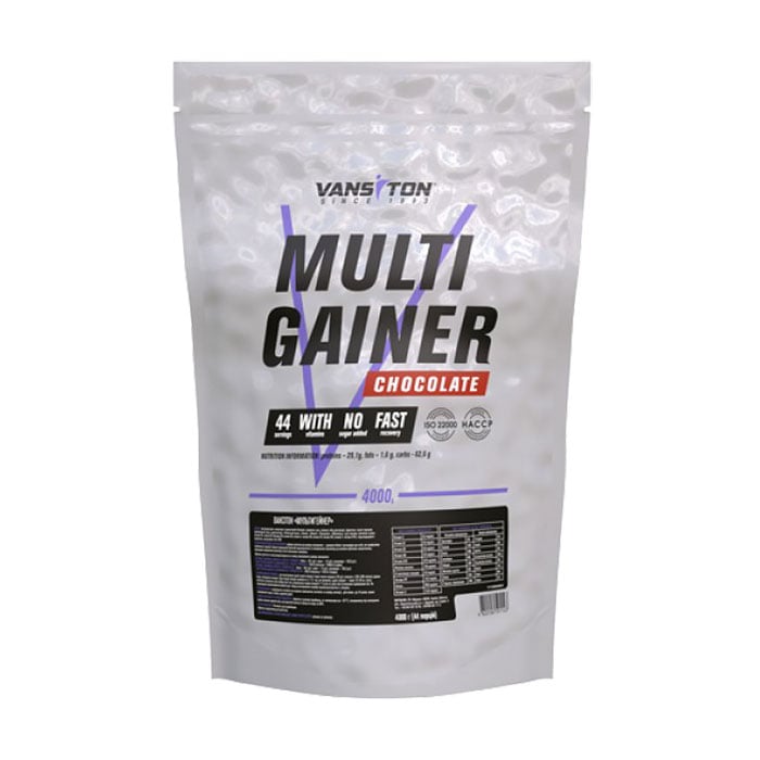 

Гейнер Vansiton Multigainer Шоколад, в порошку, 4 кг
