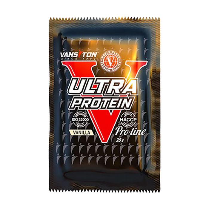 

Протеїн Vansiton Ultra Protein в порошку, зі смаком ванілі, 30 г