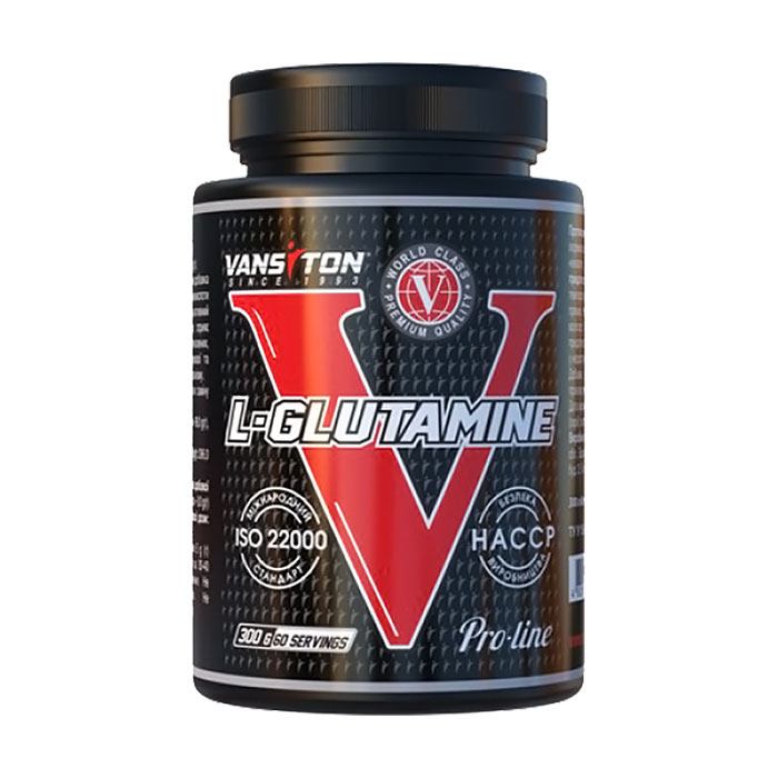 

Уцінка! L-Глютамін Vansiton L-Glutamine в порошку, 300 г