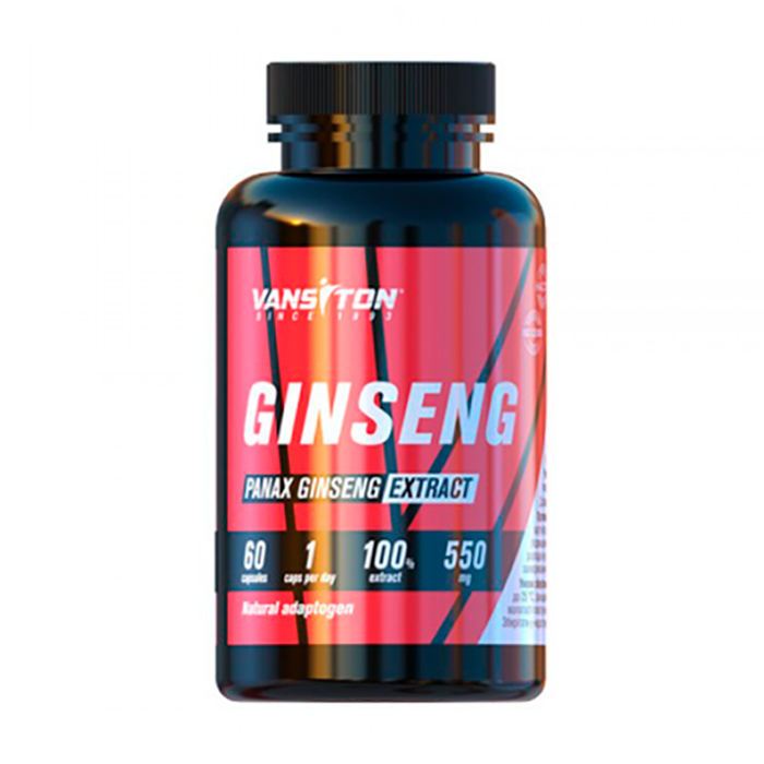 

Женьшень Vansiton Ginseng, 60 капсул