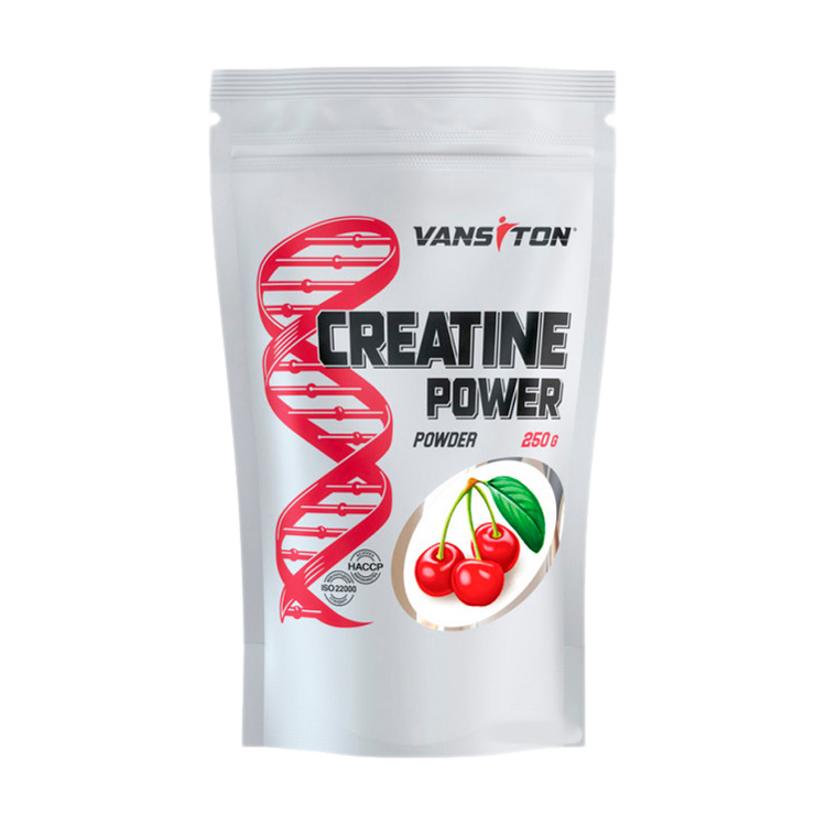 

Уцінка! Креатин Vansiton Creatine Power Вишня, в порошку, 250 г