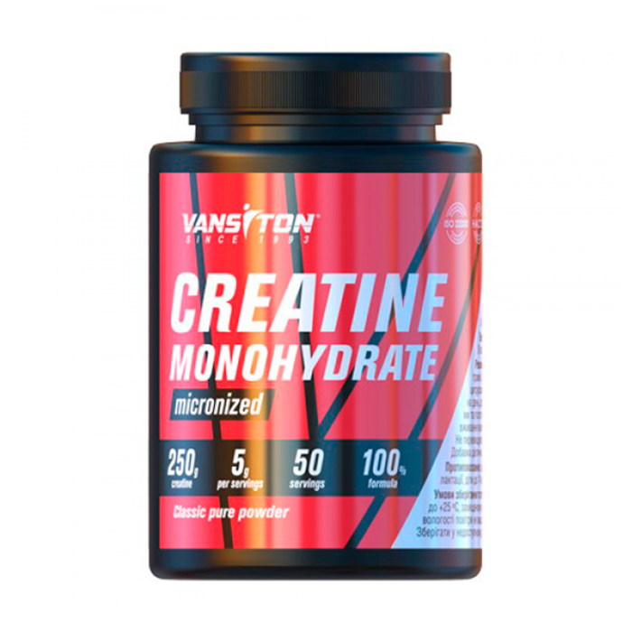 

Креатин Vansiton Creatine Monohydrate у порошку, 250 г