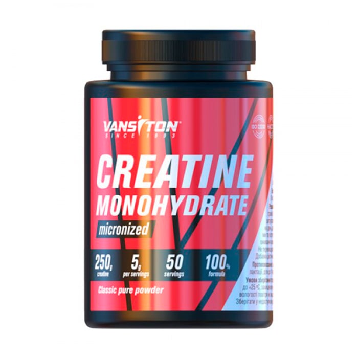 

Креатин Vansiton Creatine Monohydrate у порошку, 250 г