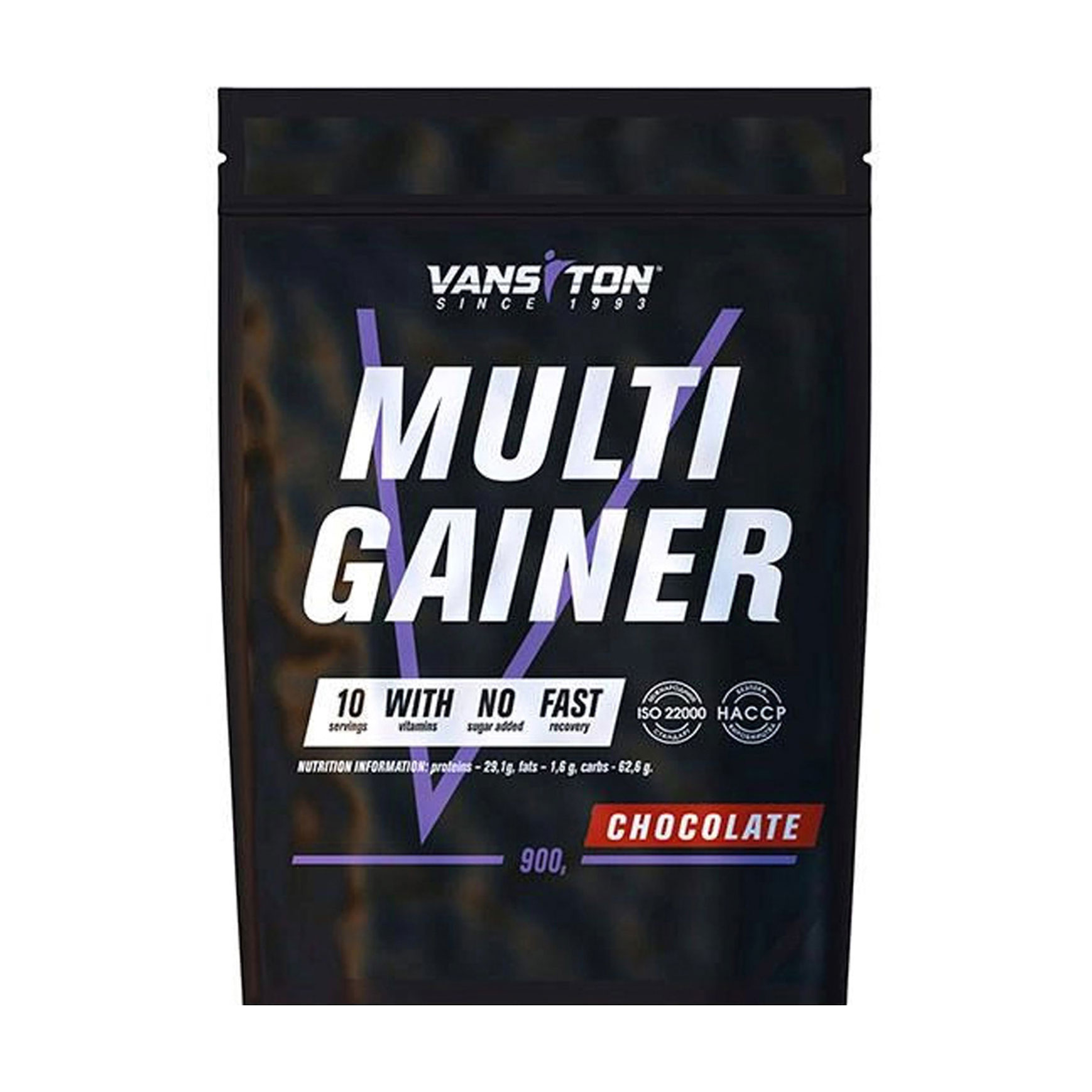 

Уцінка! Гейнер Vansiton Multigainer Шоколад, в порошку, 900 г