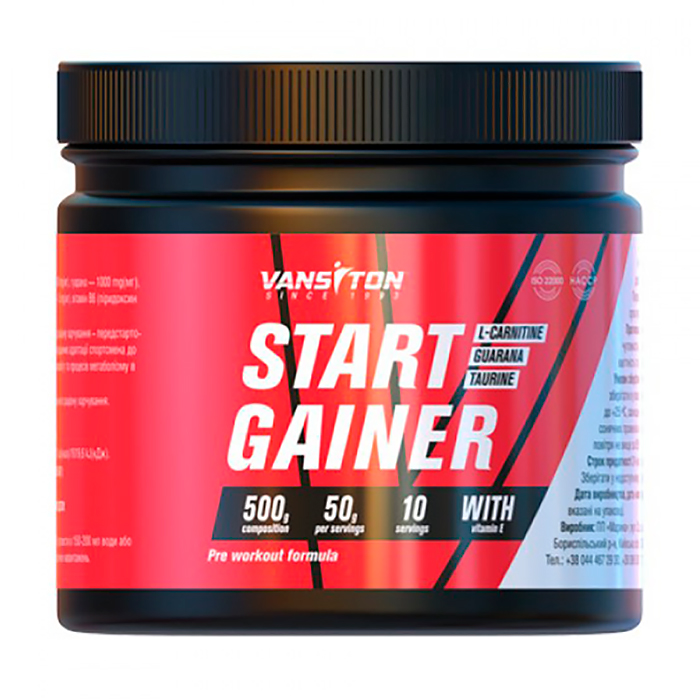 

Уцінка! Старт-гейнер Vansiton Start Gainer в порошку, 500 г