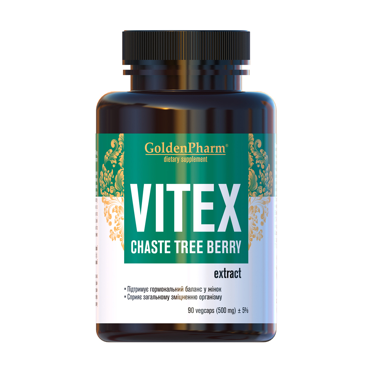 

Вітекс Golden Pharm Vitex 500 мг, 90 капсул