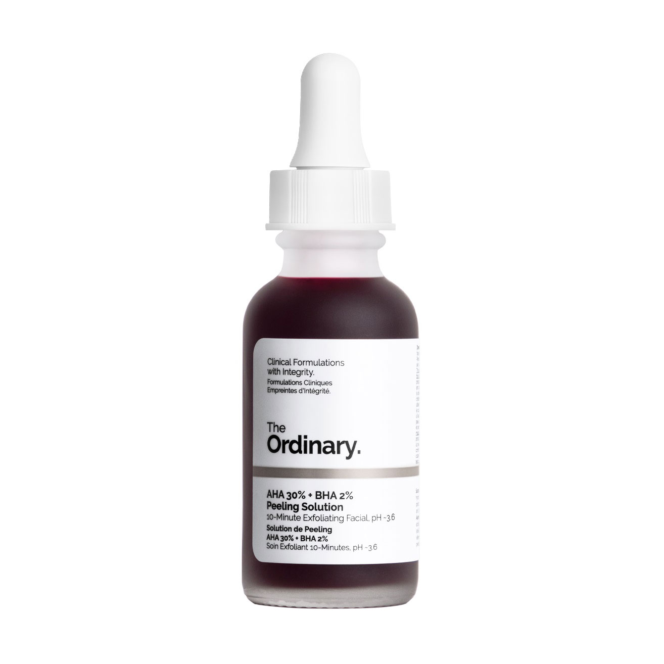

Уцінка! Кислотний пілінг для обличчя The Ordinary AHA 30% + BHA 2% Peeling Solution, 30 мл