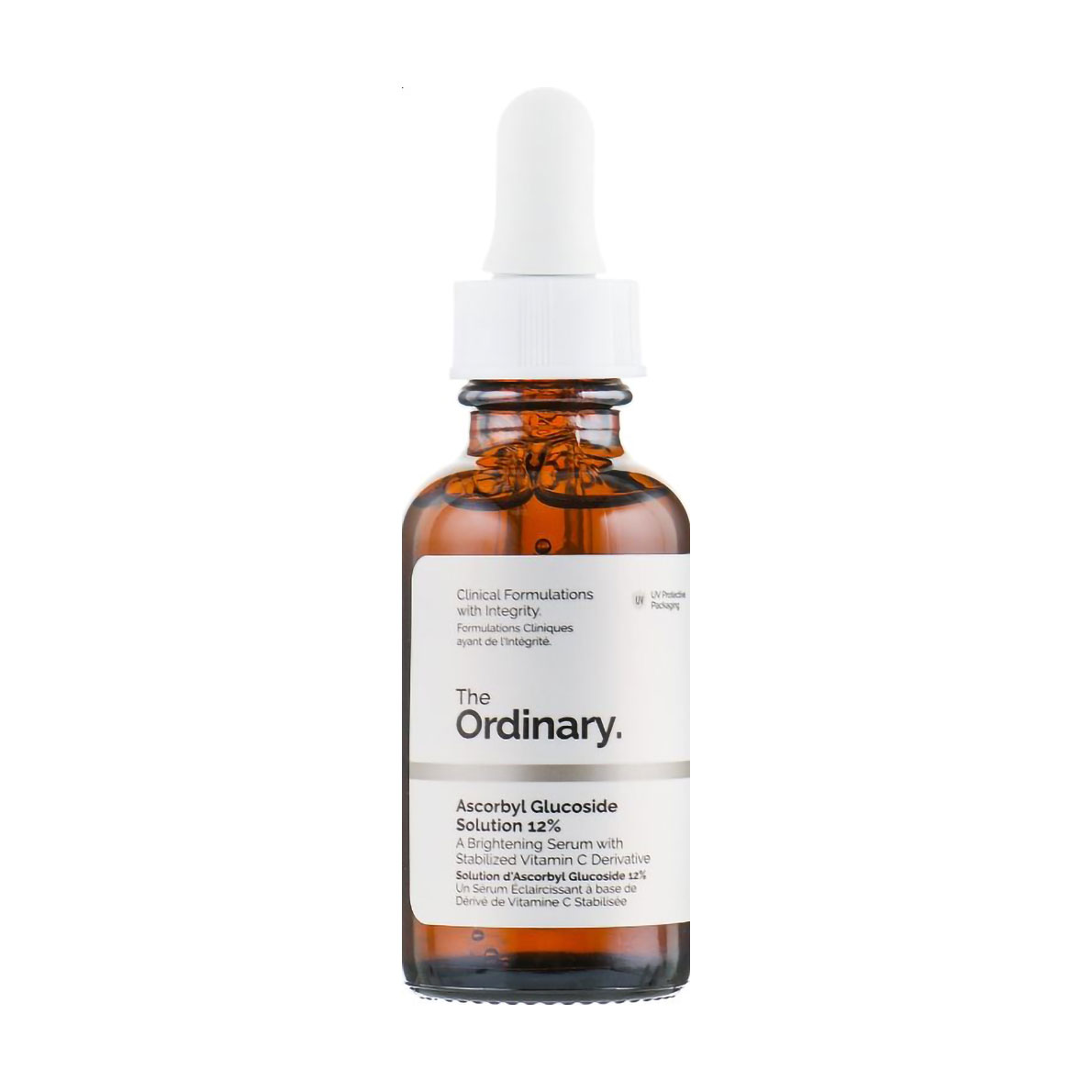 Акція на Сироватка з 12% вітаміном С The Ordinary Ascorbyl Glucoside Solution 12%, 30 мл від Eva