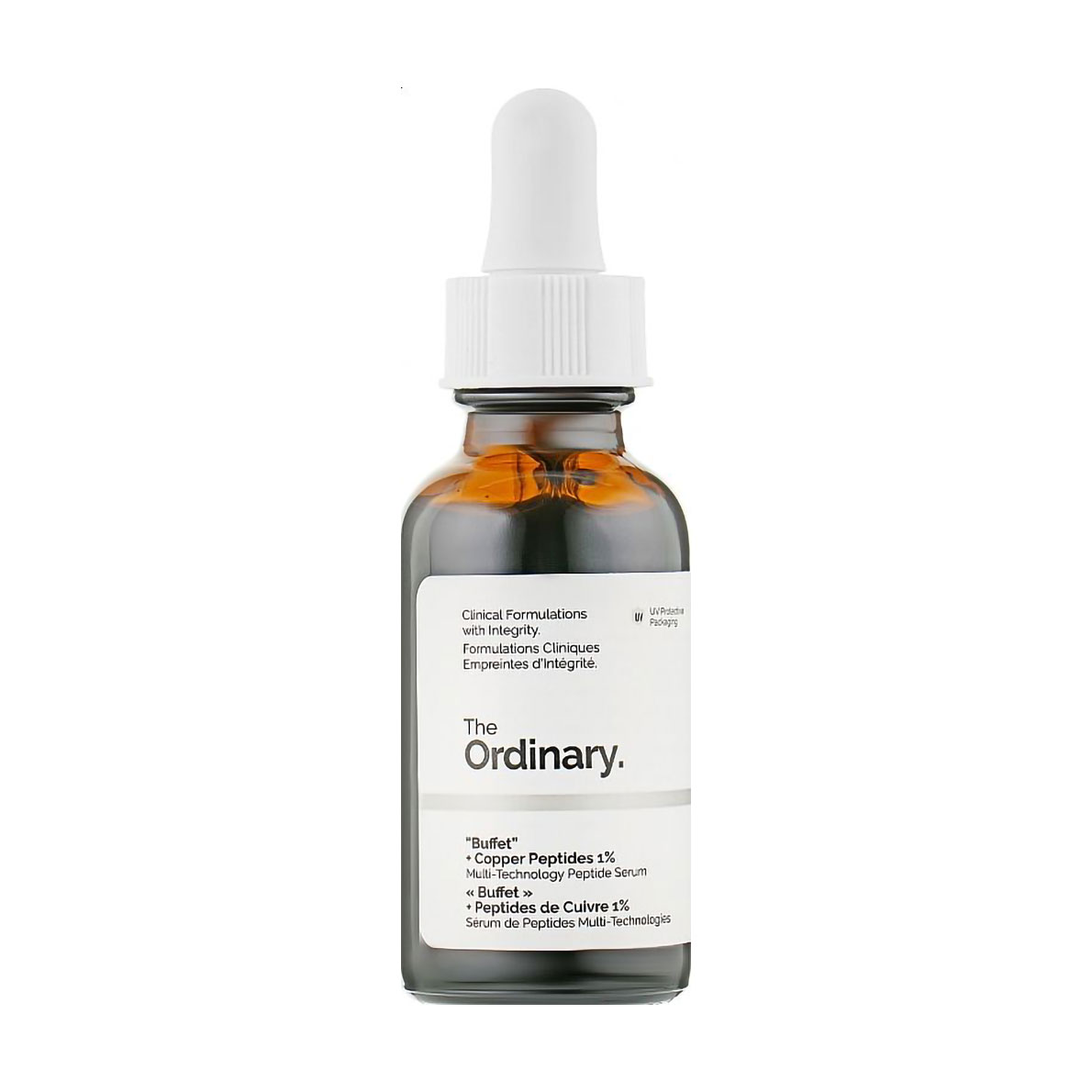 

Уцінка! Антивікова сироватка для обличчя The Ordinary Buffet+ Copper Peptides 1% з мідними пептидами, 30 мл