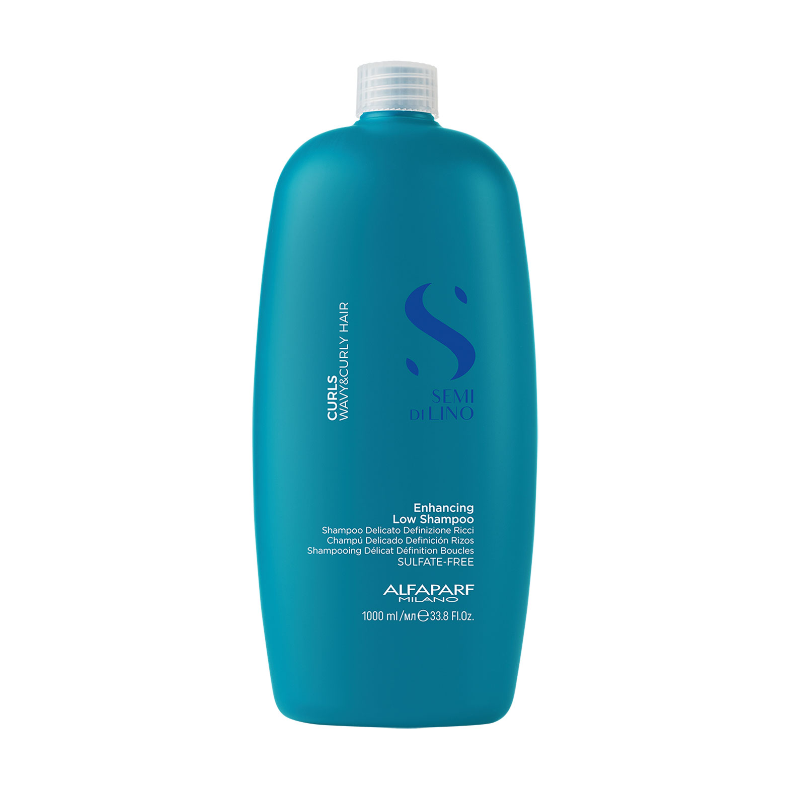 

Шампунь Alfaparf Semi Di Lino Curls Enhancing Low Shampoo для кучерявого волосся, 1 л